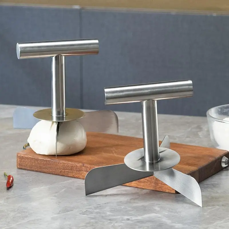 Dough Divider Bread Cutter Stainless Steel Food Baking Scrapers Baking Supplies Reusable Food Chopper Noodles Cutter Even Pizza