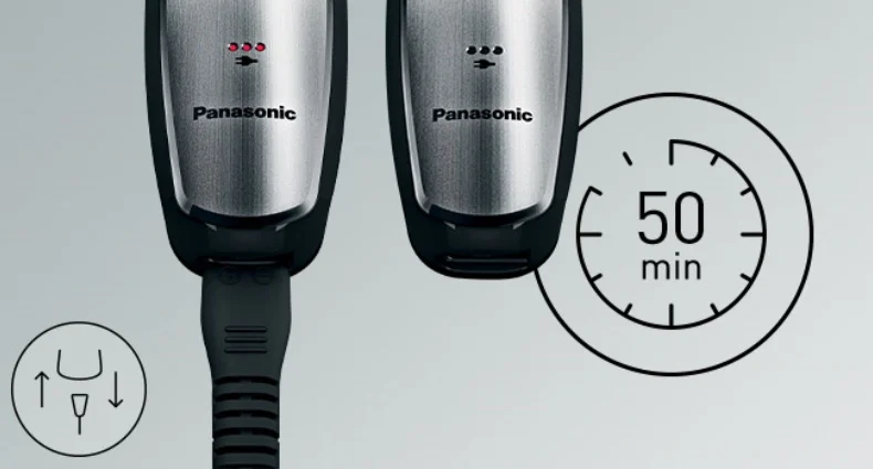 Description Picture 6 of itemPanasonic Performance Hair Clippers with 2 Attachments and Adjustable Length Settings Corded or Cordless Trimmer for Hair