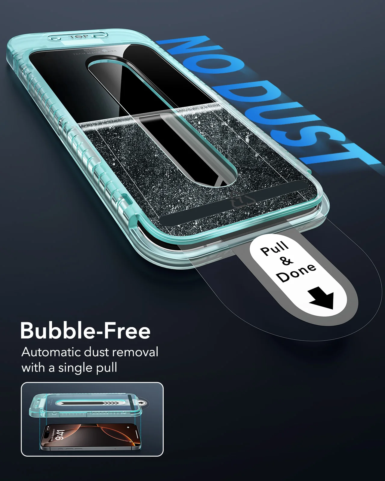 One Pellicola Vetro Temperato Per IPhone 13/13 Pro – 2 Pezzi, 9H HD, Anti Graffio E Anti Impronta