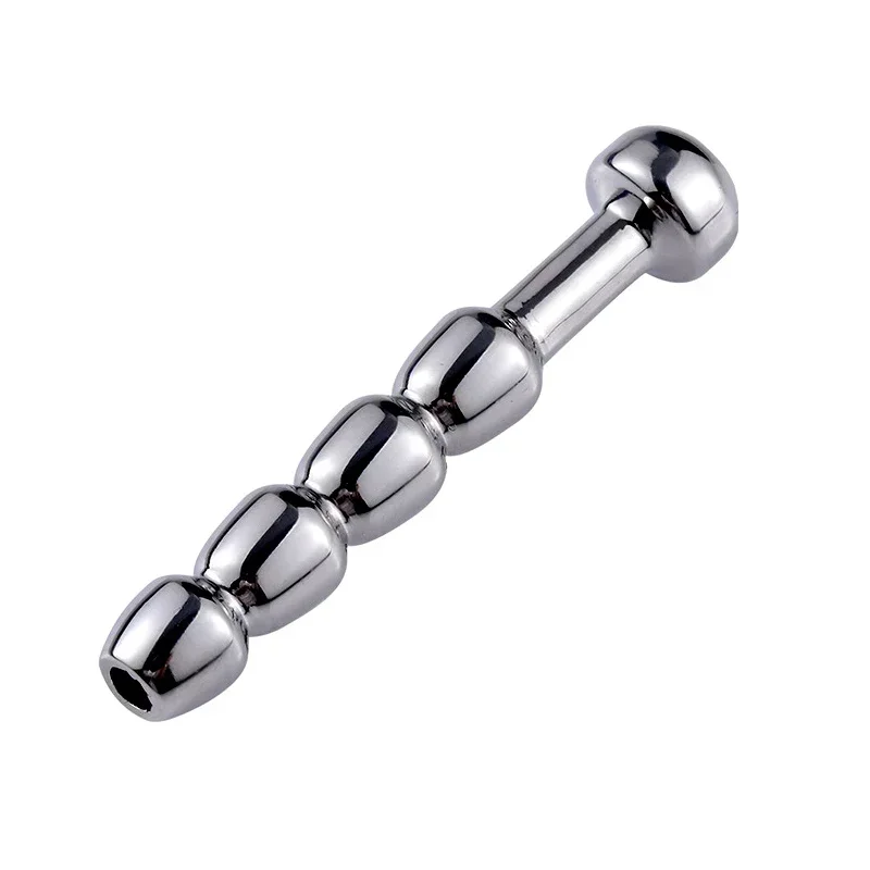 Metal Urethral Catheter Men's Sexoal Stimulant Urethra Stim Sound Penis Plug Probe Bdsm Sounding Insert Toys For Gay Man Hollow urethral dilator silicone urethral dilator