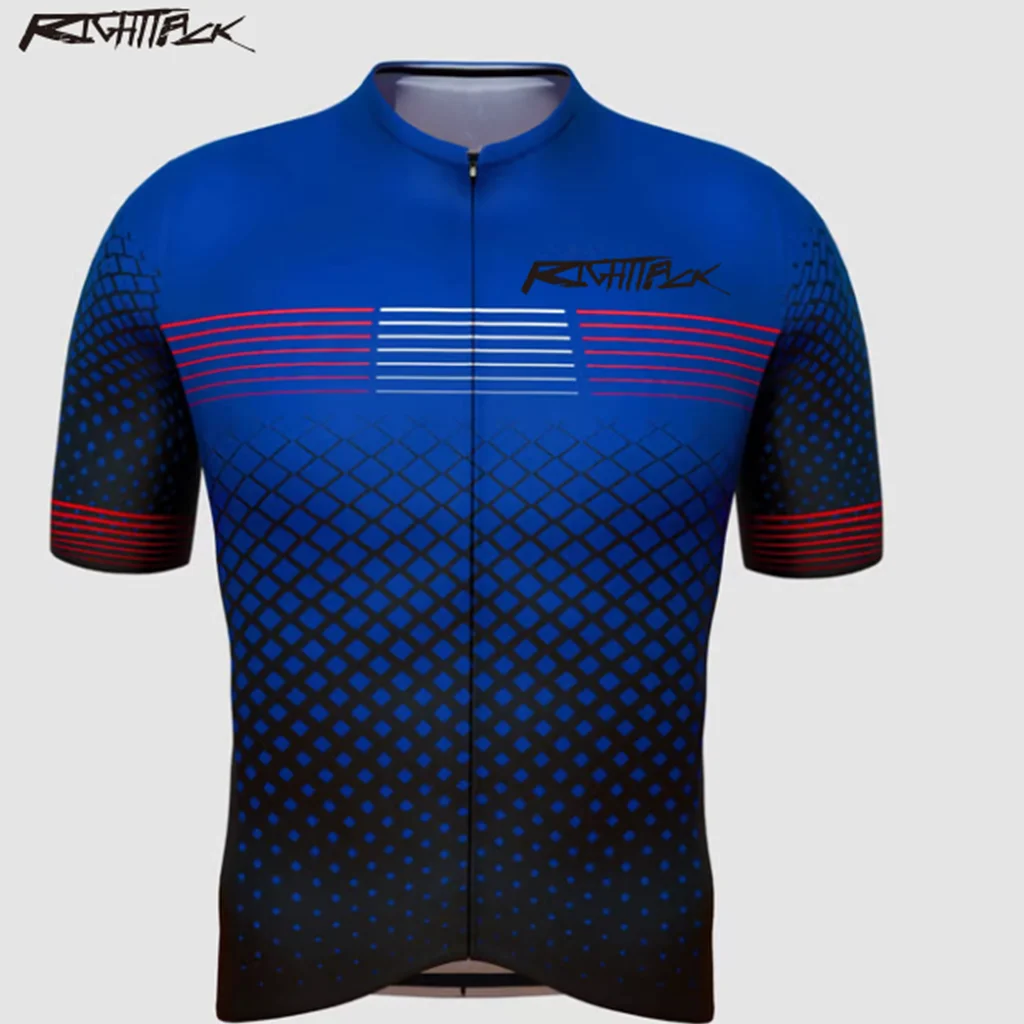 

Righttrack Sportswear Summer Men's Short Sleeve Cycling Jerseys Ciclismo Maillot Cycliste Pro Team Bicycle Road Bike Mtb Apparel