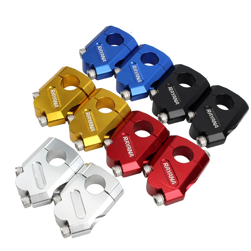 دراجة نارية مقبض المشبك 22 مللي متر الناهض بار جبل مقبض المشبك المقود لياماها FZ6 S2 FZ 6 FAZERMT-07 MT-09 MT07 MT09 MT 07 MT 0