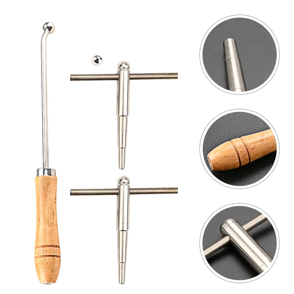 

Repair Speaker Tool Set Tools Wind Instrument Truing Metal Trumpet Dents Removing