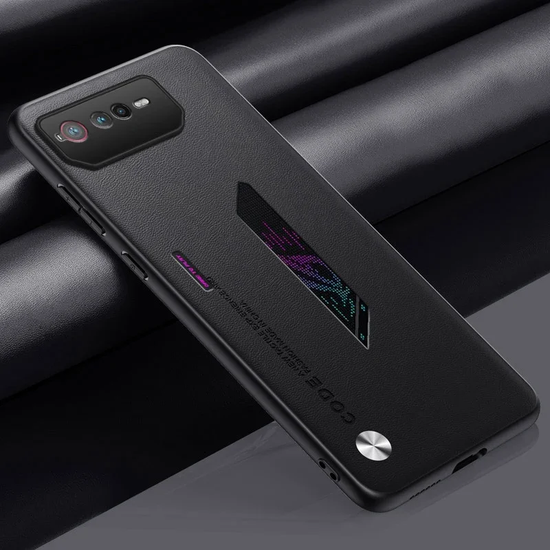 Luxury PU Leather Matte Silicone Phone Case - Full Protection Back Cover