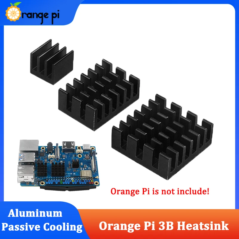 

Алюминиевый радиатор Orange Pi 3B, активное пассивное охлаждение для OPI 3B