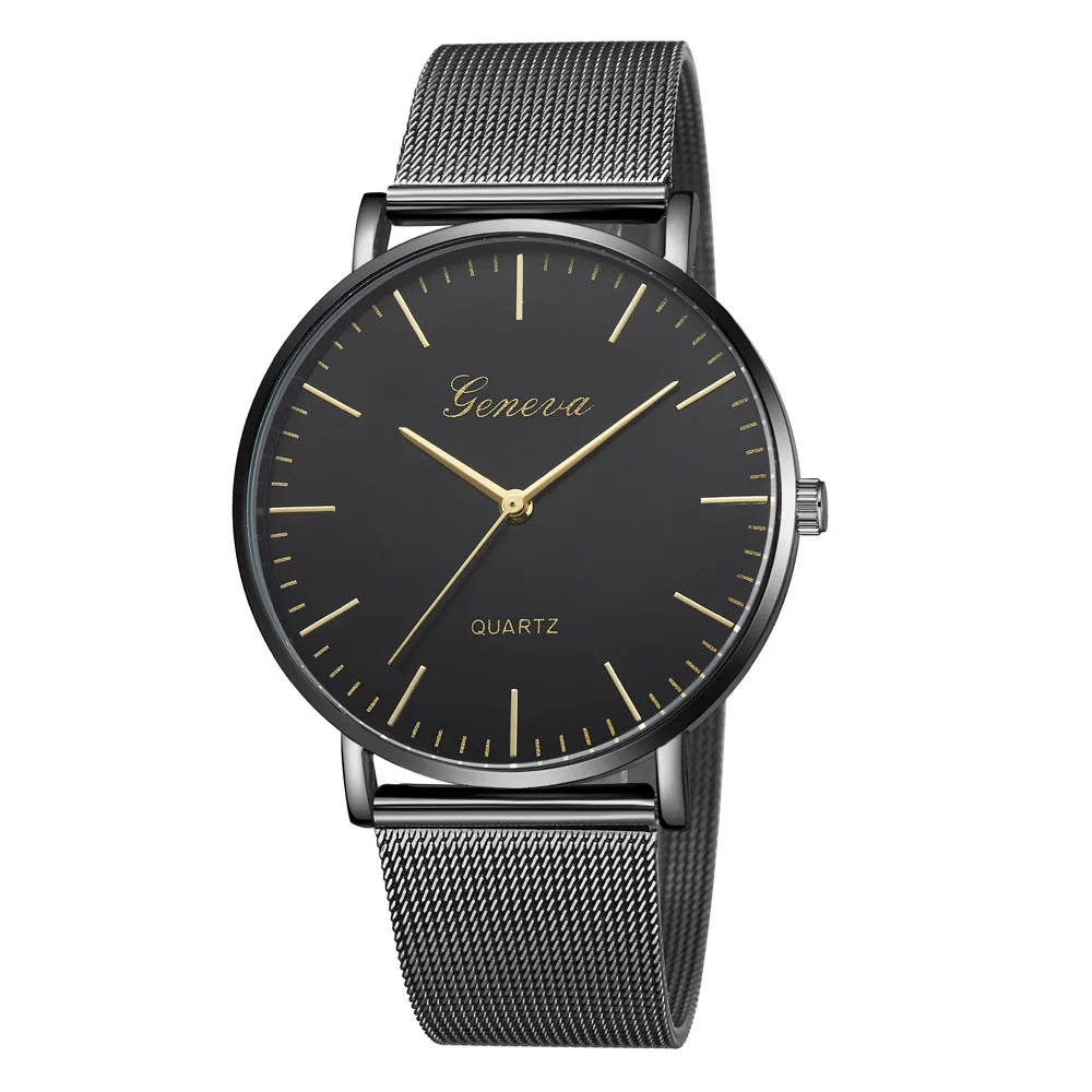 Hot Sale Fashion Casual women watches Classic Women Men Quartz Stainless Steel Wrist Watch Bracelet Watches reloj mujer