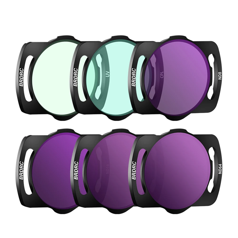 Camera Lens Filter Spare Parts Camera Lens Protection Drone Accessories Quick Installation Scratch Proof for DJI O3 Air Unit