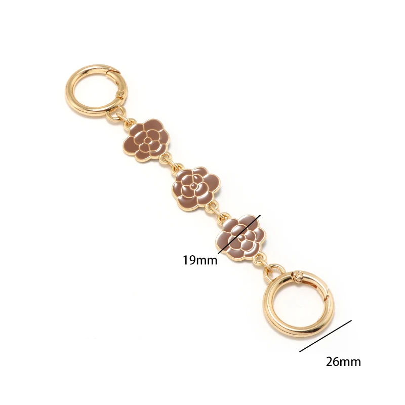 Geldbörsen-Verlängerungskette In Gold – 17 Cm, Aus Metalllegierung Mit Schnallen Für Handtaschen & Umhängetaschen
