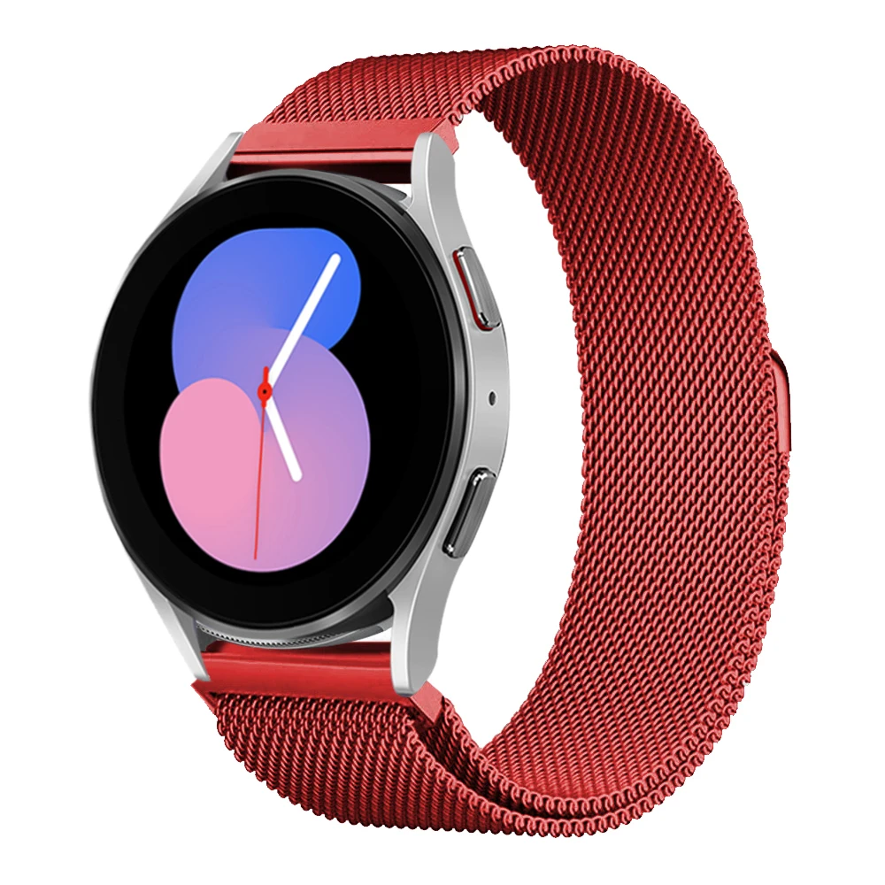 Premium Metal Milanese Magnetic Loop Strap - Elegant Replacement Bracelet