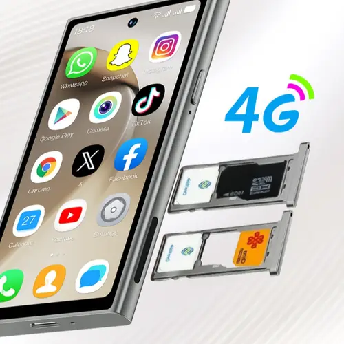 S26 PRO 4G Mini Smartphone 4.0inches Quad Core MTK 2GB RAM 16GB ROM Dual SIM 5MP 2000mAh Type-C LTE Android 12 Cellphone - Image 4
