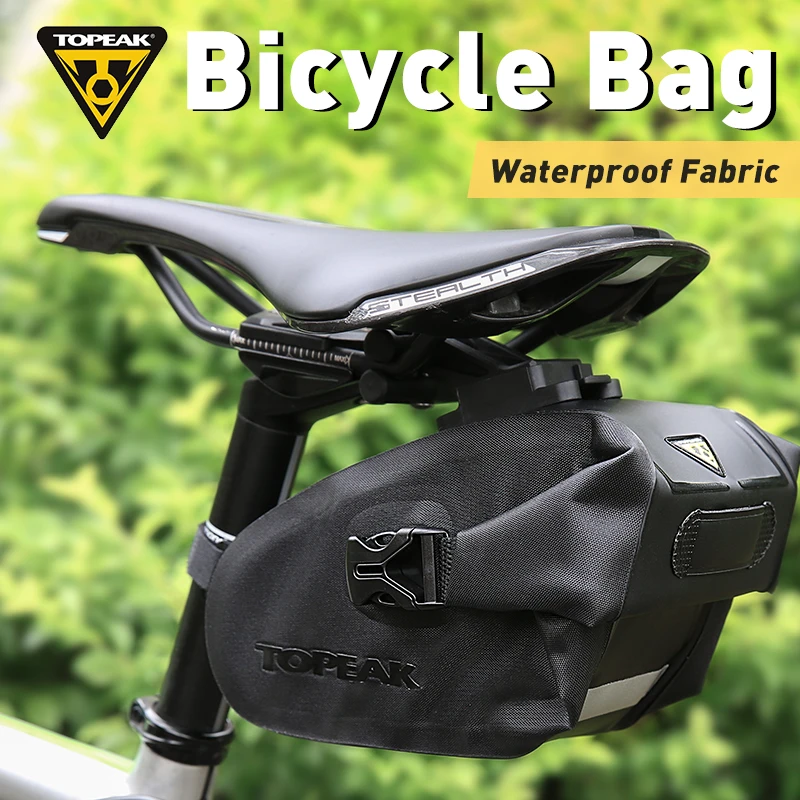 TOPEAKWedgeBagswithHolderBikeSeatpostBagWaterproofPortable