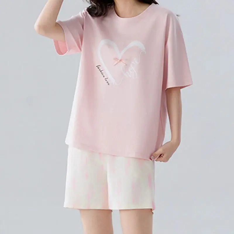 pink bow heart