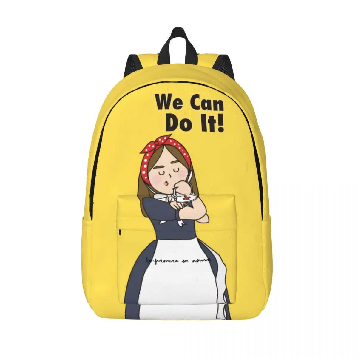 

Enfermera En Apuros Backpack Doctor Nurse Leisure Xmas Gift Backpacks Teen University Print High School Bags Colorful Rucksack