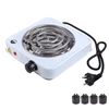 Portable Electric Iron for Burner Single Stove Mini Hotplate Adjustable Temperature Home Kitchen Cook Coffee Hea 3