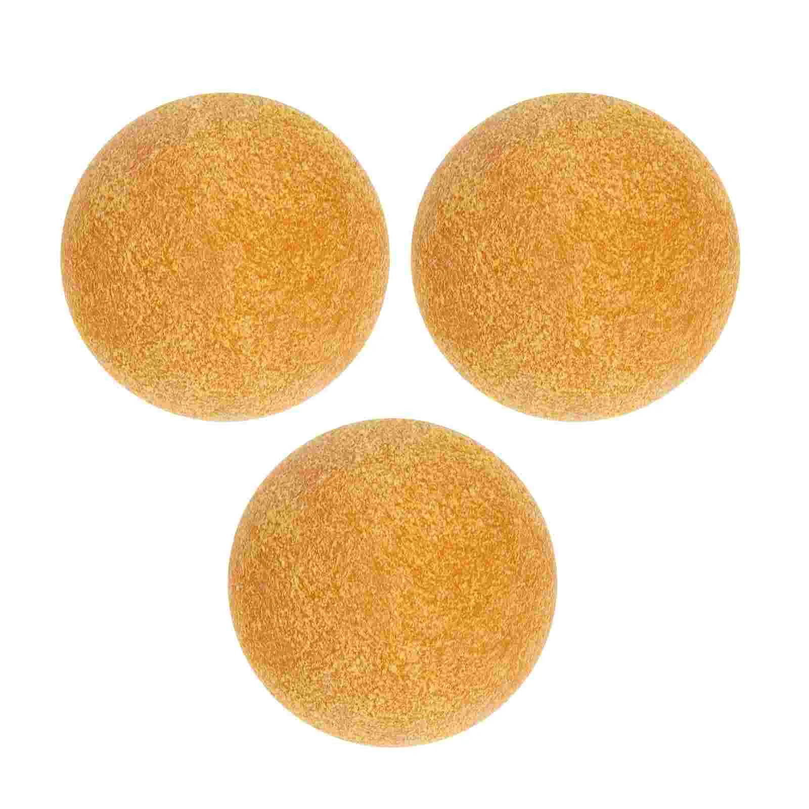 

3Pcs Footballs Table Soccer Football Game Replacements for Table Soccer Games, Table Soccer Balls Family Game Sports ( Yellow )