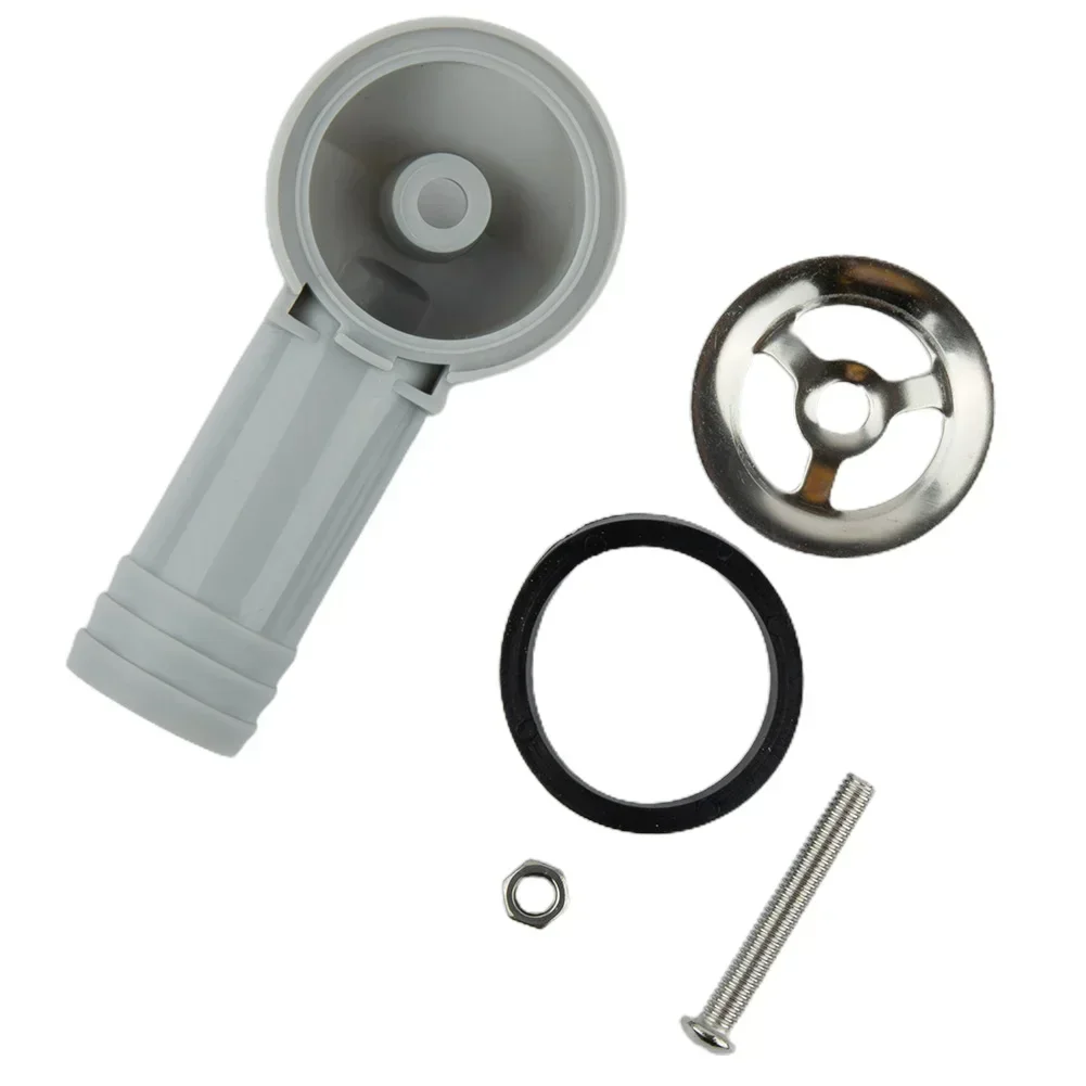 Home Waste Overflow Tap Kitchen Sinks Seal Waste ABS Bung Spares Flexible For Kitchen Sink 1pcs