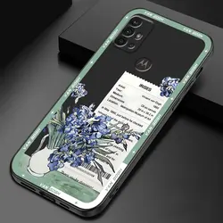 Van Gogh Sunflowers & Starry Night Art Phone Case Cover - Moto G60 (UUAZA06)