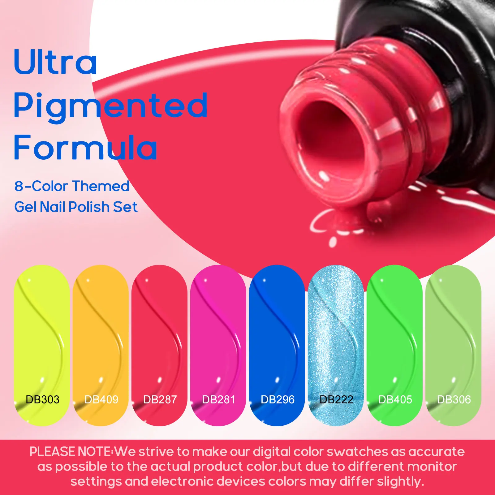 6PCS Gel Nail Polish Set Mixed Color Nail Gel Kits For DIY Nail Vernis Semi Permanent UV Lamp Nail Varnish Set Supplies 4