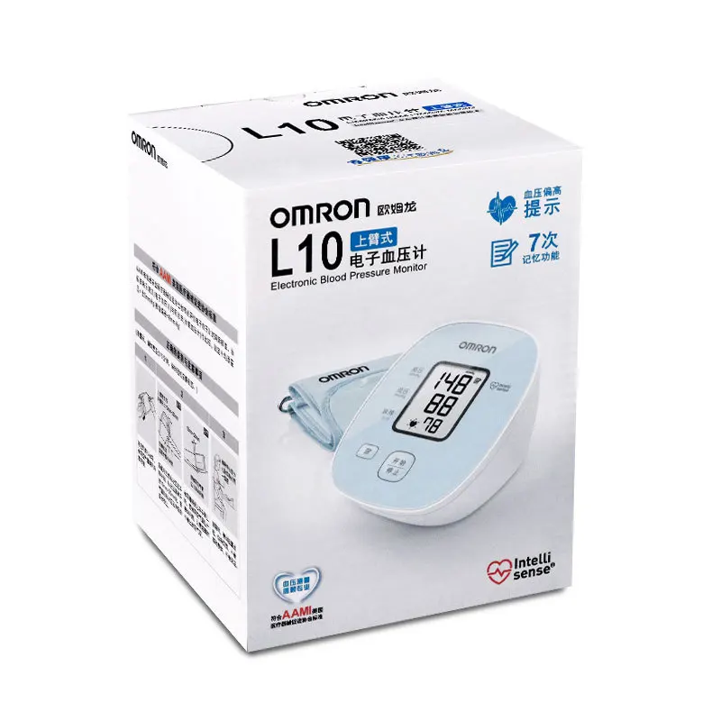 Omron L10 Blood Pressure Monitor Upper Arm Measuring Automatic Sphygmomanometer pulsometer blood pressure monitor,blood pressure meter