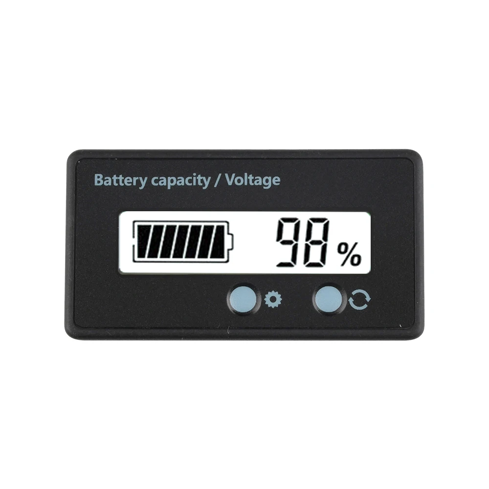 UTTASU DC Voltmeter 7-68V - Batteriespannungsmesser Mit LCD Display