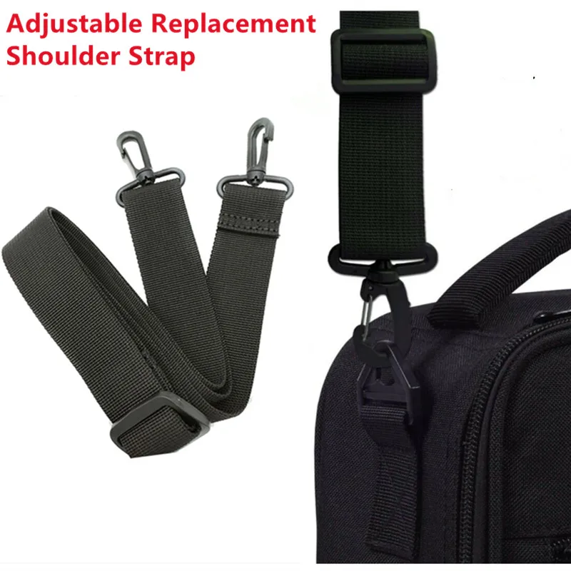 1PC Black Adjustable Replacement Shoulder Strap Padded Sling Hook Bag Laptop Handbag Travel Bag Strap Bag Accessories Waterproof bag bandage replacement crossbody new handles handbag accessories colourful bag belt detachable fashionable sling shoulder strap