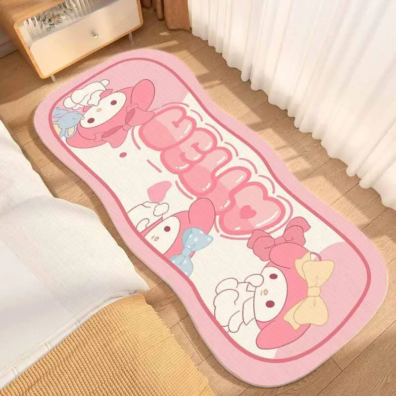 

Sanrio Mymelody Cartoon Pachacco Carpet Bedroom Bed Blanket Balcony Bay Window Mat Children's Room Lovely Mat Living Room