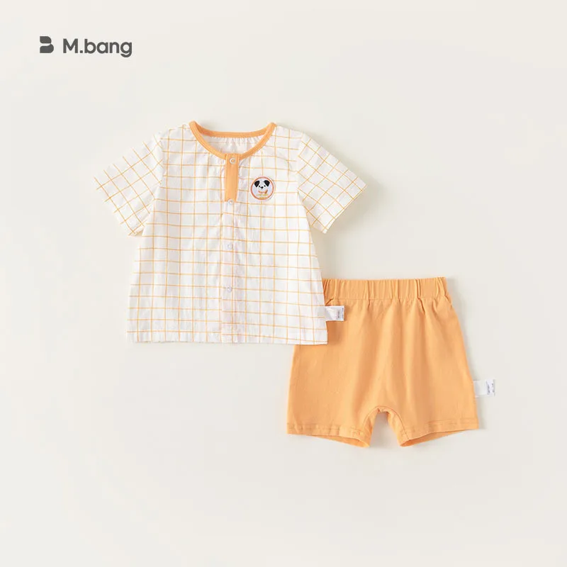 

Summer 0-2 Year Infant Girls 2PCS Clothes Set Plaid Cartoon Dog Embroidery Shirt Solid Color Shorts Suit Newborn Girls Outfits