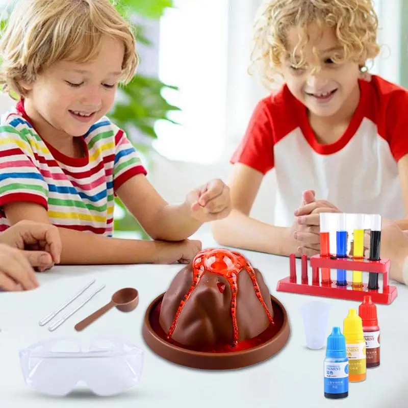 Kids Erupting Volcano Science Kit 4