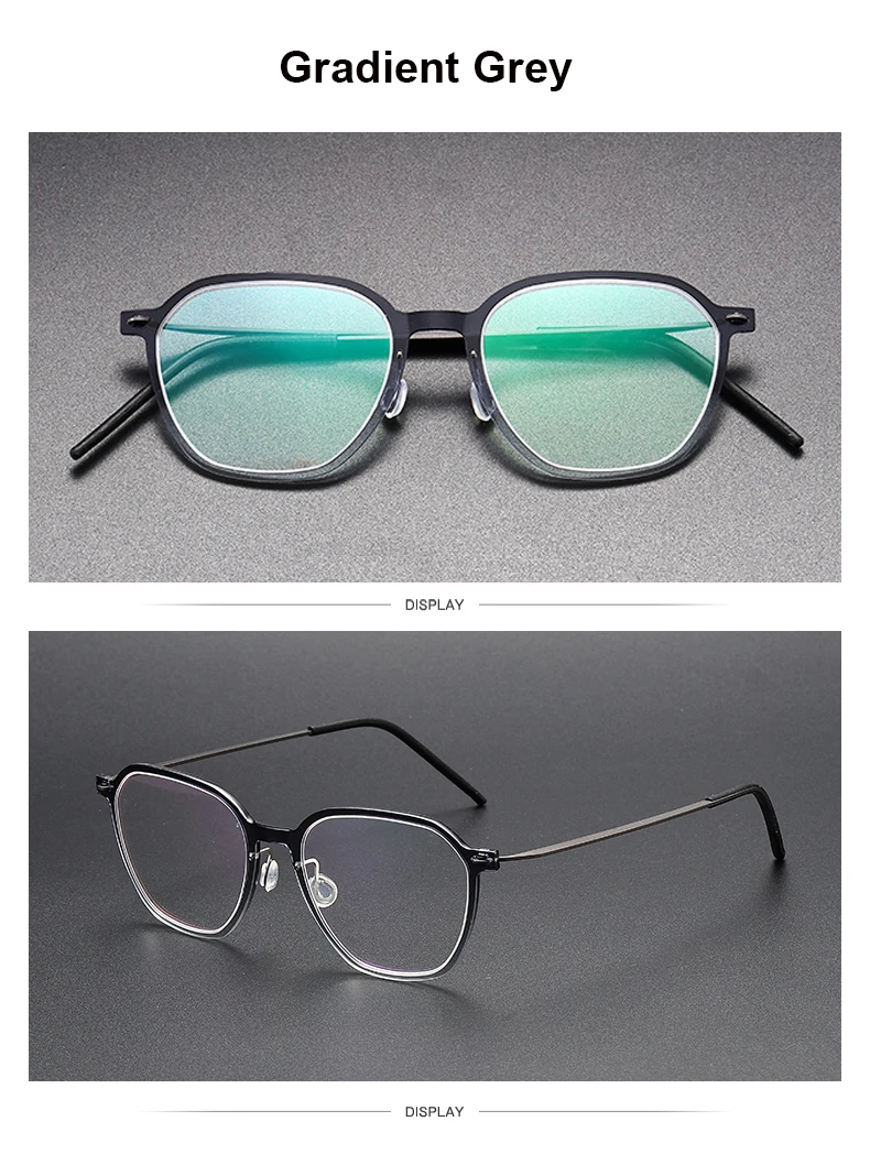 Dänemark Design Polygon Brille Rahmen Männer Frauen Mode ultraleichte Myopie Brillen 6627 verschreibung pflicht ige optische Brille Brillen – Detail 14