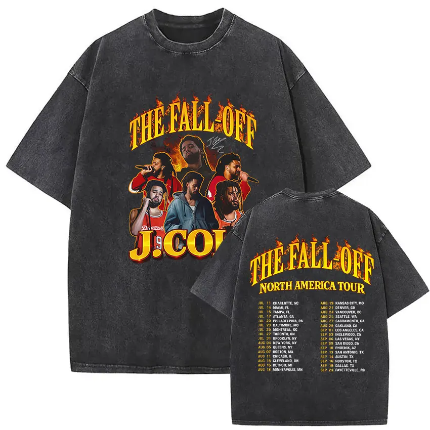 The Fall-Off — Flame Lettering — Studio Art — Washed Black Oversized T-Shirt S800c8fda3e5540e8a88a9ce1cd995a4a3