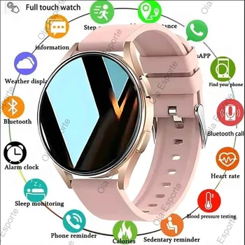 Bluetooth appel montre intelligente Pro 1.39 pouces cadrans personnalisés musique sport hommes femmes montre 6 moniteur de santé Smartwatch pour Android IOS