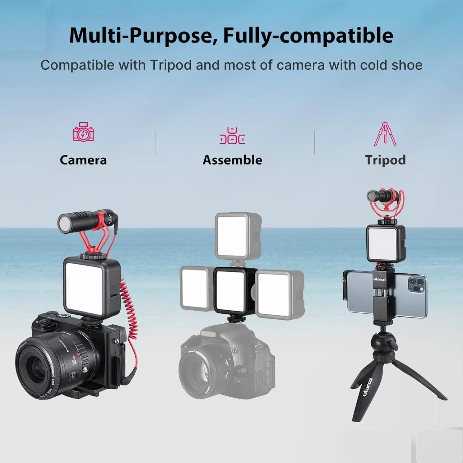 30 LEDビデオライト 防水ライト 使用可能カメラ多数 深海撮影対応 上質