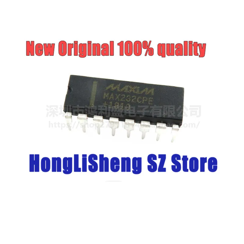 

10pcs/lot MAX232CPE MAX232CPE+ MAX232 DIP16 RS232 Chipset 100% New&Original In Stock
