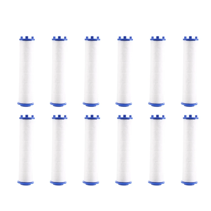 

Filter Cartridge For Vortex Shower Head 3.7In Set Of 12 Replacement Filter Cartridge For Detachable Propeller