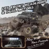 4WD 37CM Remote Control Off Road RC Car Radio Climbing Super Alloy Truck Buggy 4x4 RTR Vehicle Electric Toy Childrens Kids Gifts 4