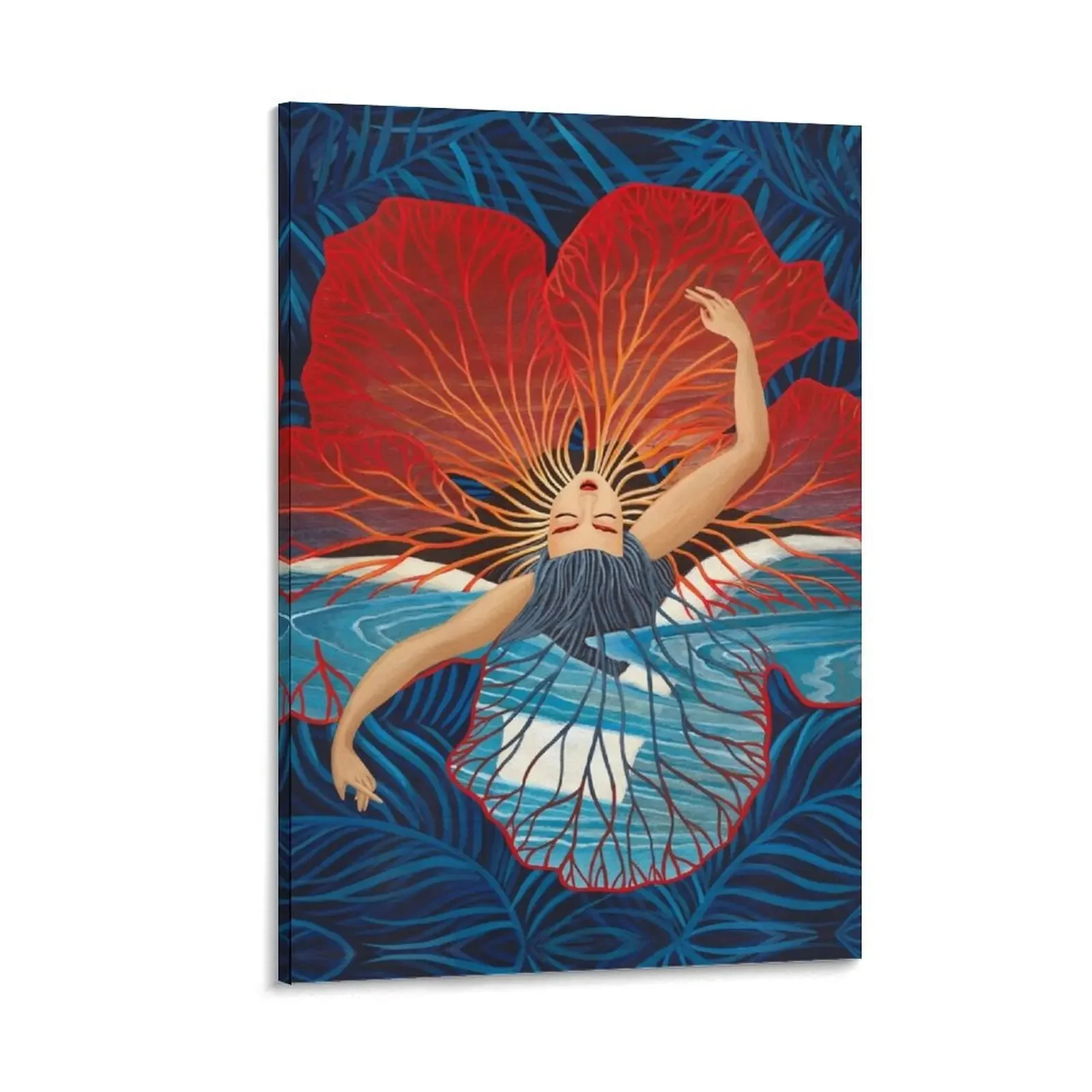 

Flower Hawaii Pele Canvas Painting room decorations home decoration accessories decorative frames wall room