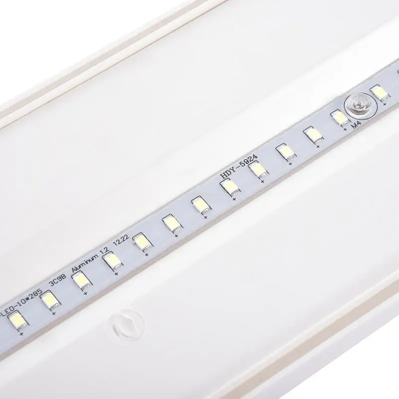 Luce di emergenza a Led 3W AC 220-240V segnale di uscita bianco indicatore luminoso IP65 lampada di evacuazione antincendio di sicurezza per la scuola del centro commerciale dell'hotel pubblico