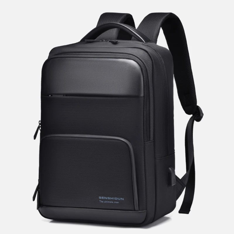 Men's bag fo business and leisure 15-inch computer backpack for boys High-capacity school backpack for college students