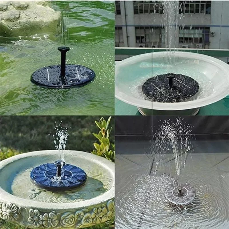 Solar Fountain for Garden Water Pool Pond Powered Floating Decoration Panel