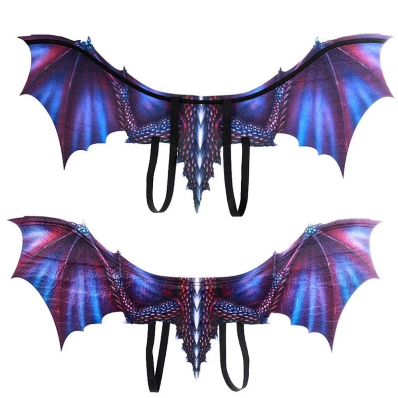 

Y1UE 3D украшение в виде крыльев дракона для вечеринки, крылья, косплей, Хэллоуин, карнавал