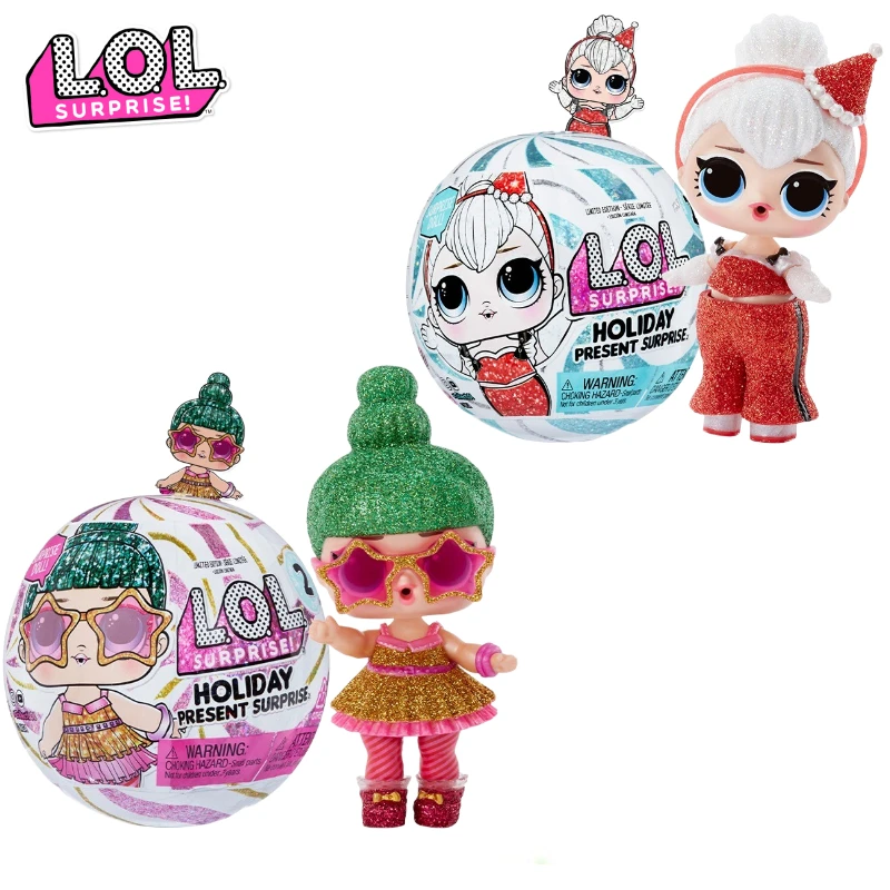 

Аналогично L.O.L. Сюрприз! Куклы-сюрпризы, мяч для демонтажа, рождественское платье для мальчиков и девочек, искусственные куклы, детские игрушки