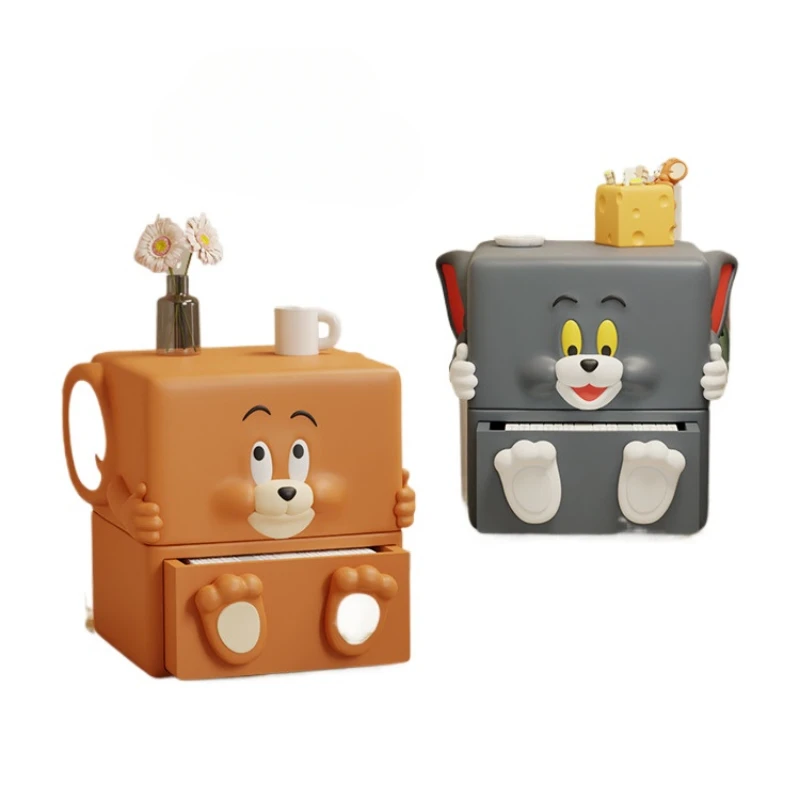 ~Cat and Mouse Creative Bedside Table Children's Room Bedside Cabinet Boys and Girls Storage Cabinet