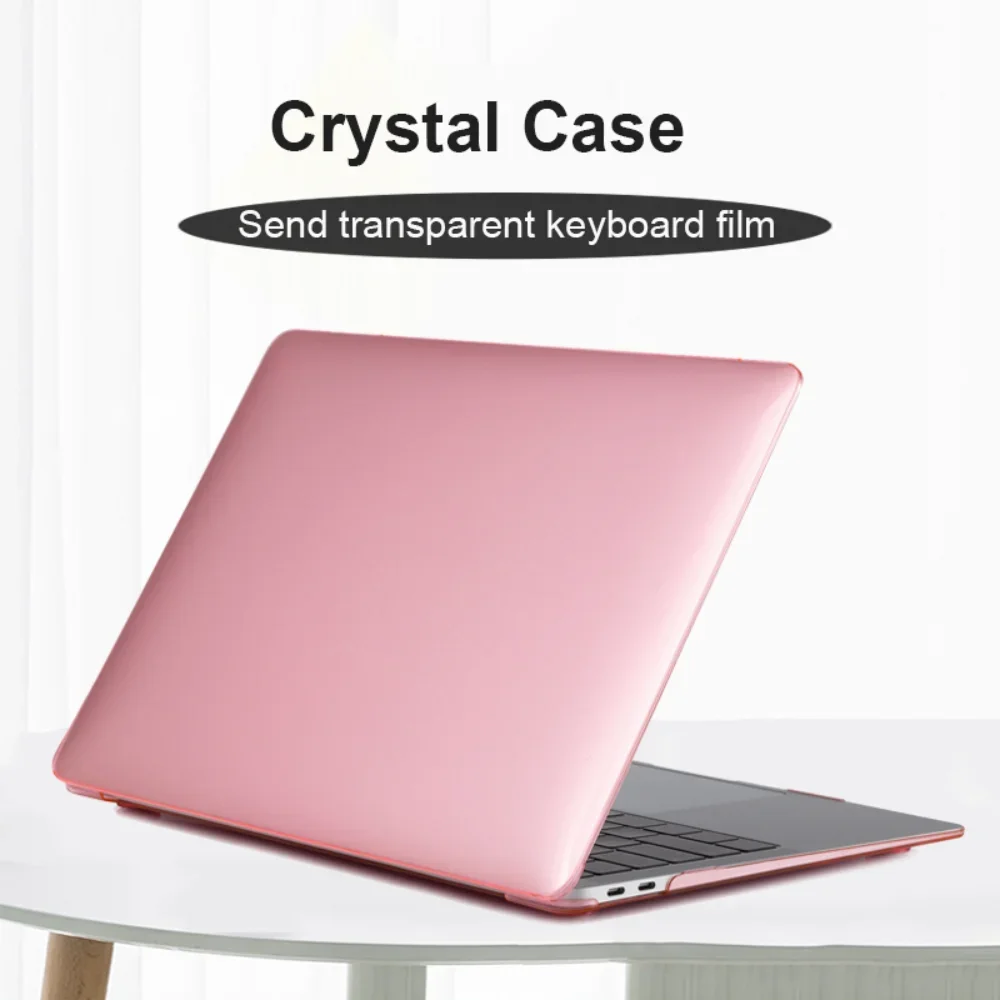 Custodia Per Laptop Per Apple Macbook 13.3 Pro A1706/A1708/A1989/A2159/A2289/A2251 Per 13.6 Air A3113 M3 2024 Cover Protettiva In Cristallo