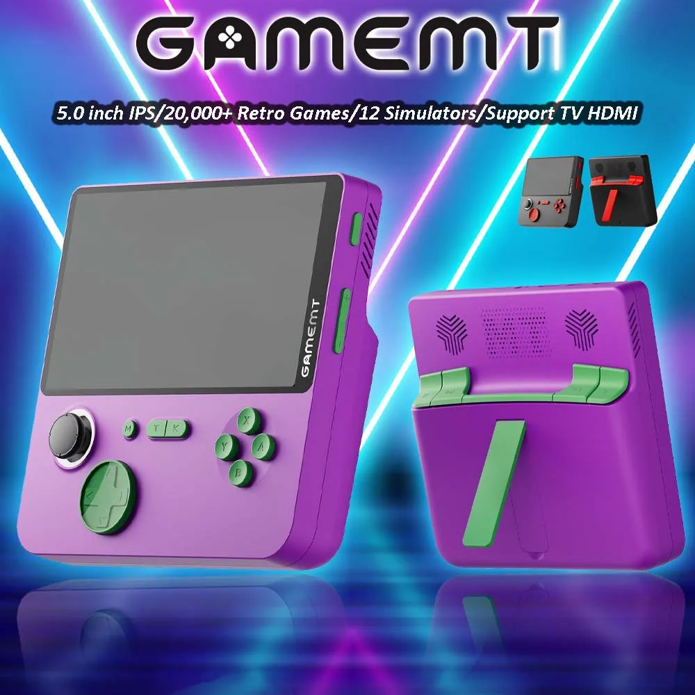 Retro Handheld Game Console IPS HD Screen 6000 mAh