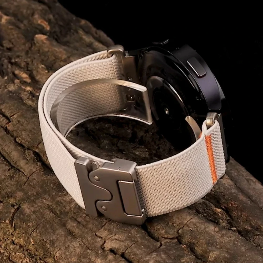 Garmin Forerunner 165/255/265/965 밴드용 20mm 22mm 낙하산 루프 스트랩 액티브/비보액티브 4 5 6 팔찌 Venu 3 시계 밴드용