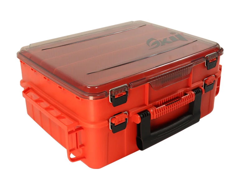ZYZHE Fishing Tackle Box Double Layer Multifunctional Bag Live Fish Bucket Light Raft Equipment Fishing Storage Case Accessories