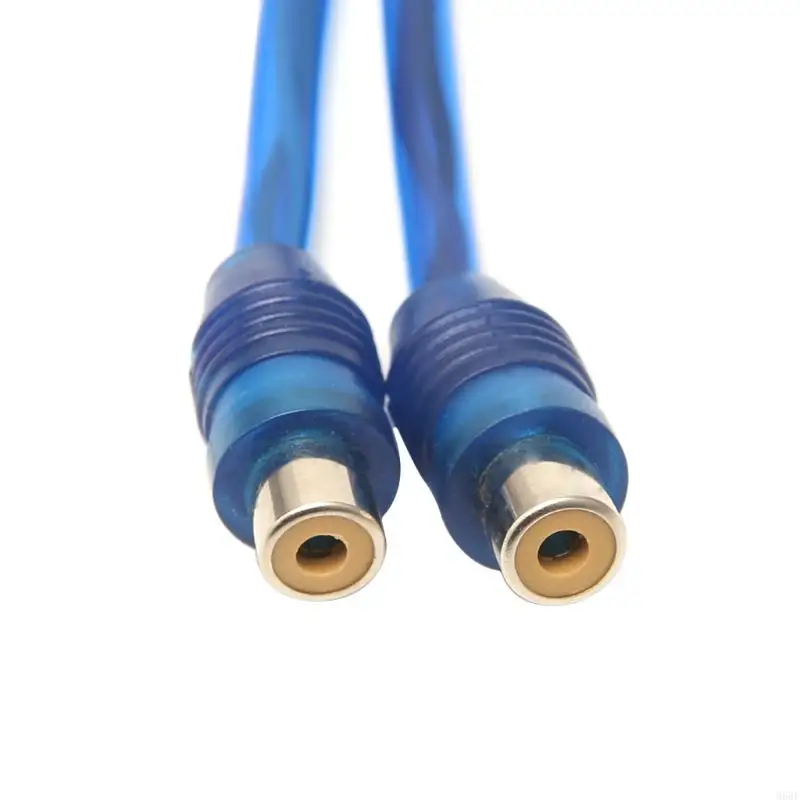 m68f 자동차 mp3 o rca 1 남성 2 암컷 y 스플리터 케이블 어댑터 코드