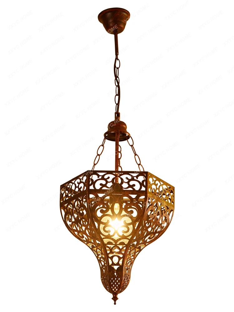 

Southeast Asian Exotic Chandelier Restaurant and Cafe Bar Lamp