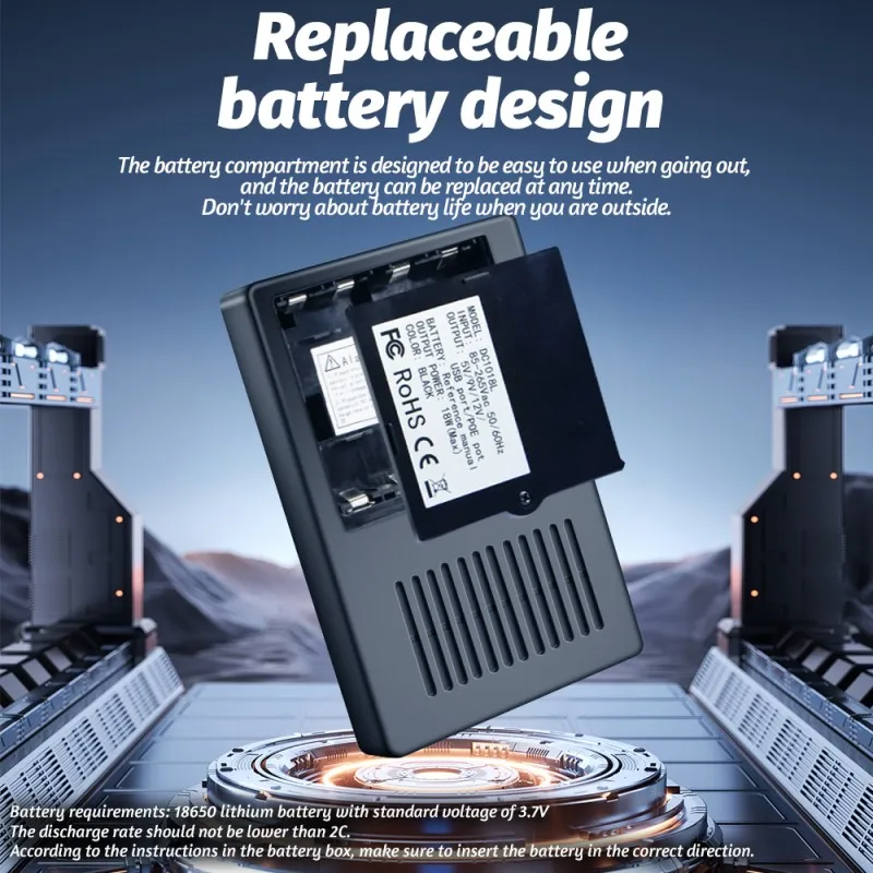 Mini DC Uninterruptible Power Supply for Router Wifi Modem