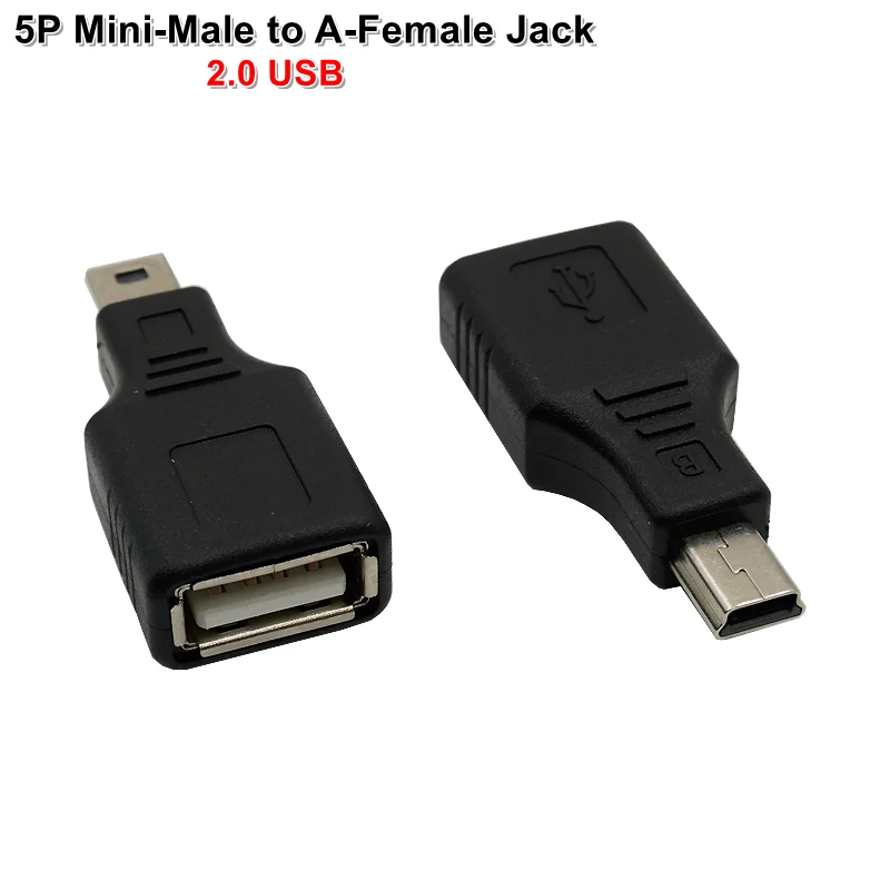 Universal USB 2.0 Adapter Connector Set - Type A to Multiple USB Conversions